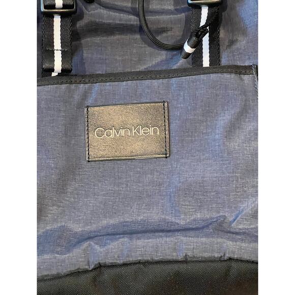 Calvin Klein Blue TopLoading Backpack - Picture 3 of 6